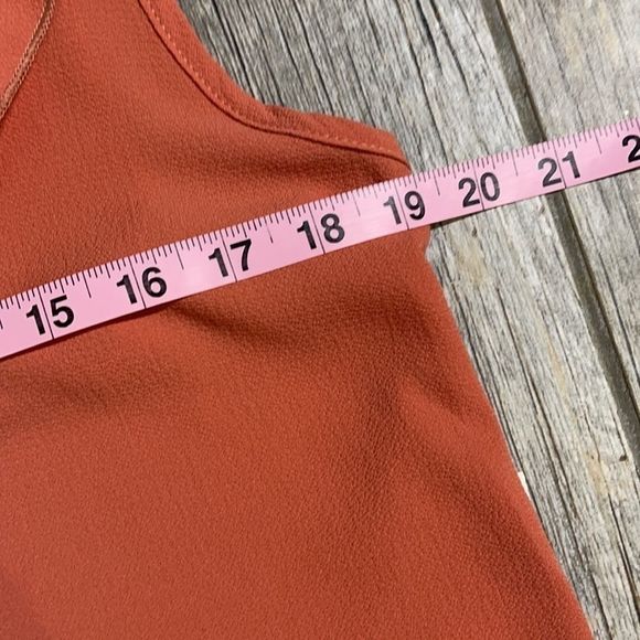 NWT Route 3 tie up shirt with ruffle neck line - Picture 8 of 10